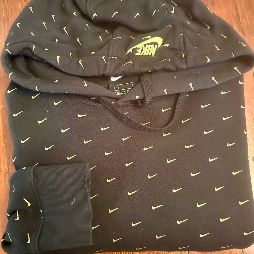 Nike Sportswear Club Fleece “Allover Mini Swoosh” Hoodie